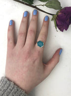 Talia Chalcedony Ring - Size 6
