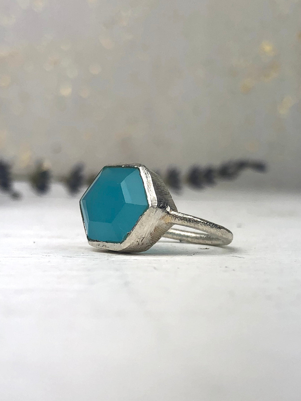 Talia Chalcedony Ring - Size 6