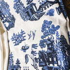 Chinoiserie Bunny Dish Towel