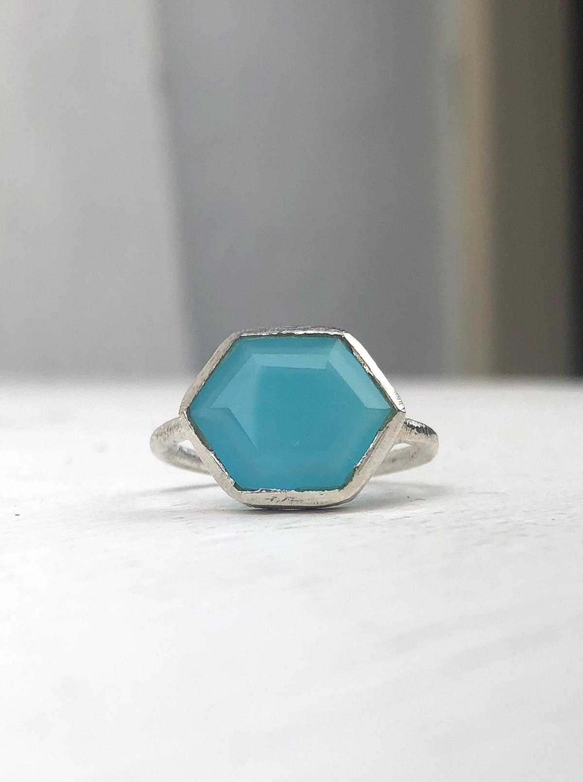 Talia Chalcedony Ring - Size 6