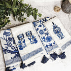 Chinoiserie Oversized Tea Towels — Select Your Pattern