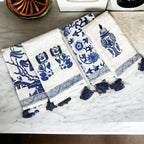 Chinoiserie Oversized Tea Towels — Select Your Pattern