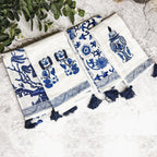 Chinoiserie Oversized Tea Towels — Select Your Pattern