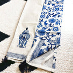 Chinoiserie Oversized Tea Towels — Select Your Pattern