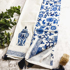 Chinoiserie Oversized Tea Towels — Select Your Pattern