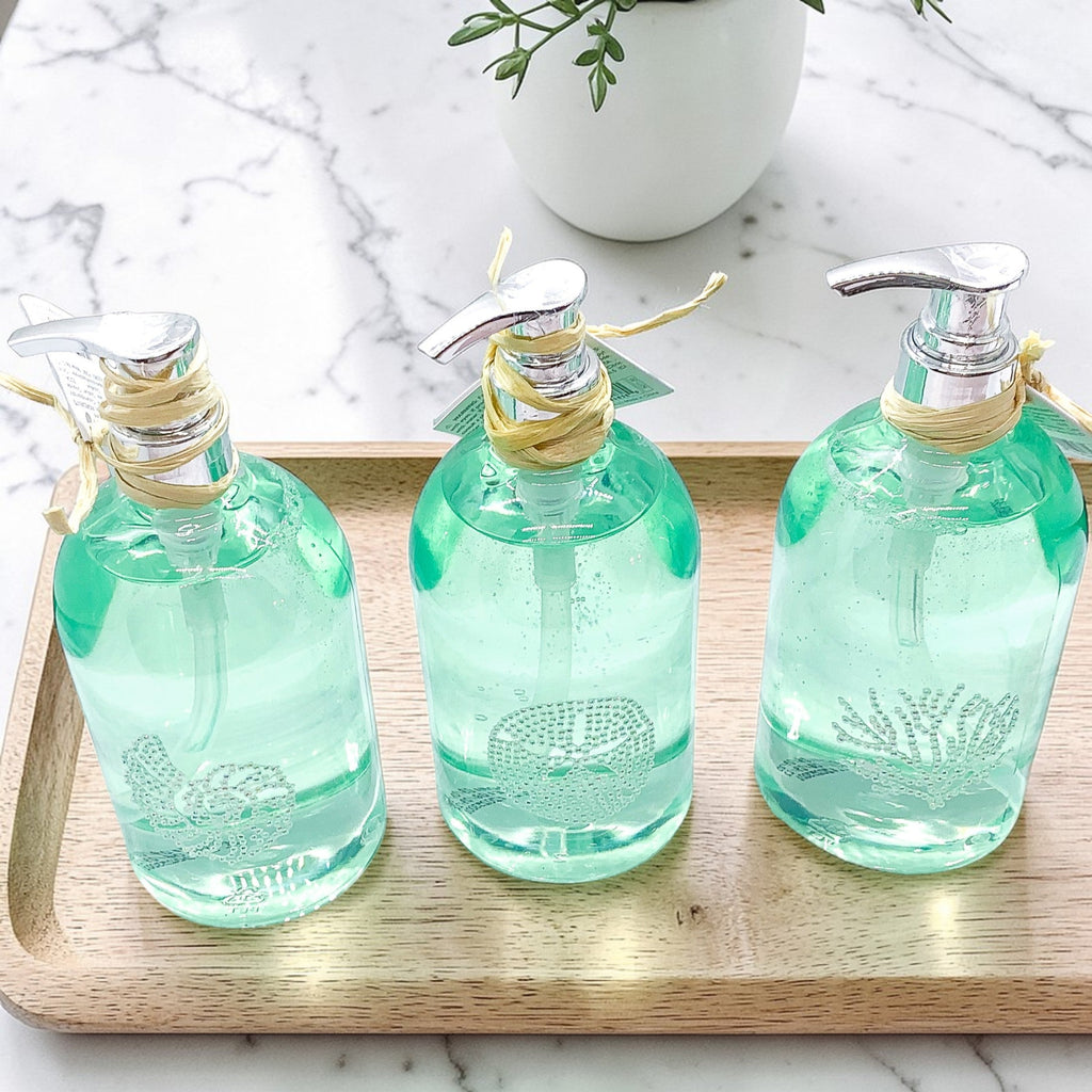 By the Sea Liquid Hand Soap with Reusable Dispenser — Select Your Design
