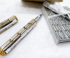 Handmade Mini Blinged Out Notebook & Matching Blinged Out Pen — Select Your Color Set