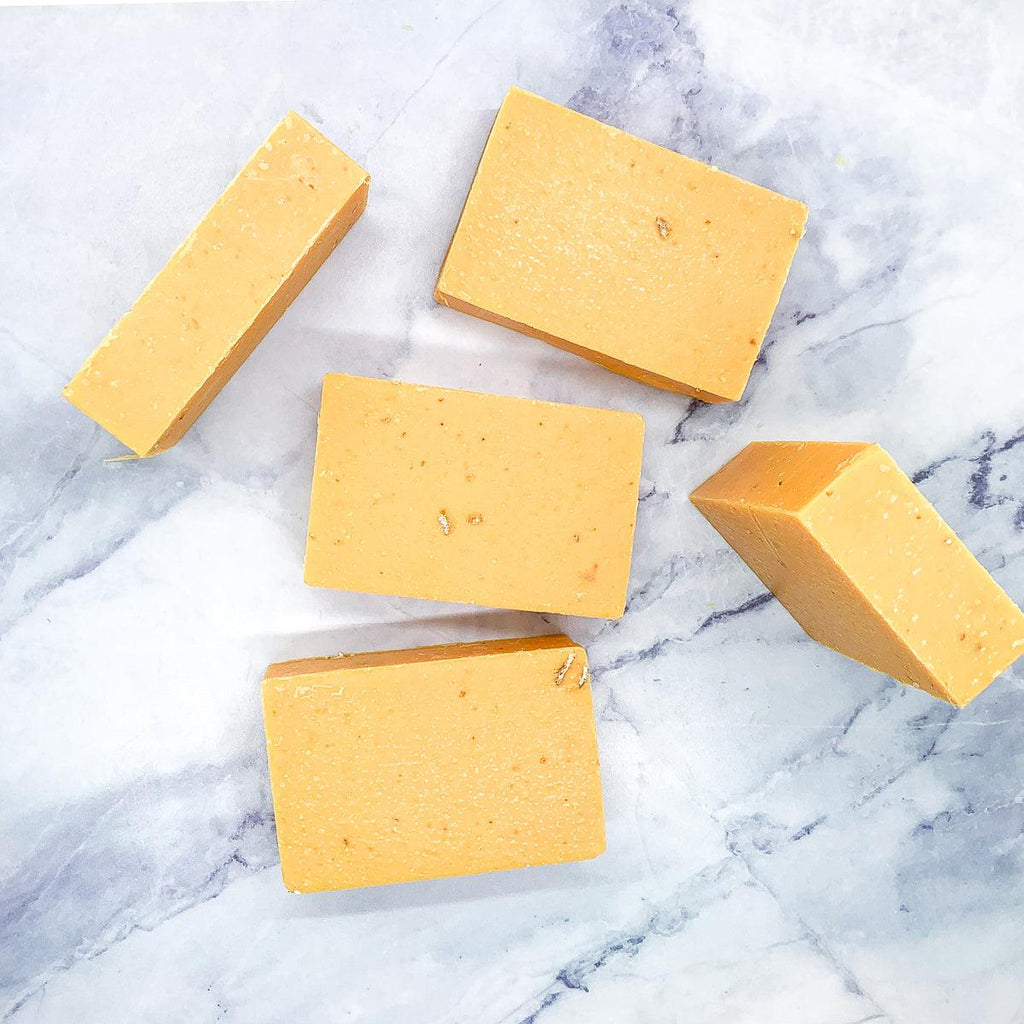 Peach tea Soap Scrub Bar