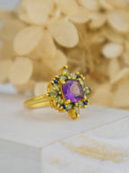 The Full Bloom Ring — Select Your Gemstone & Size