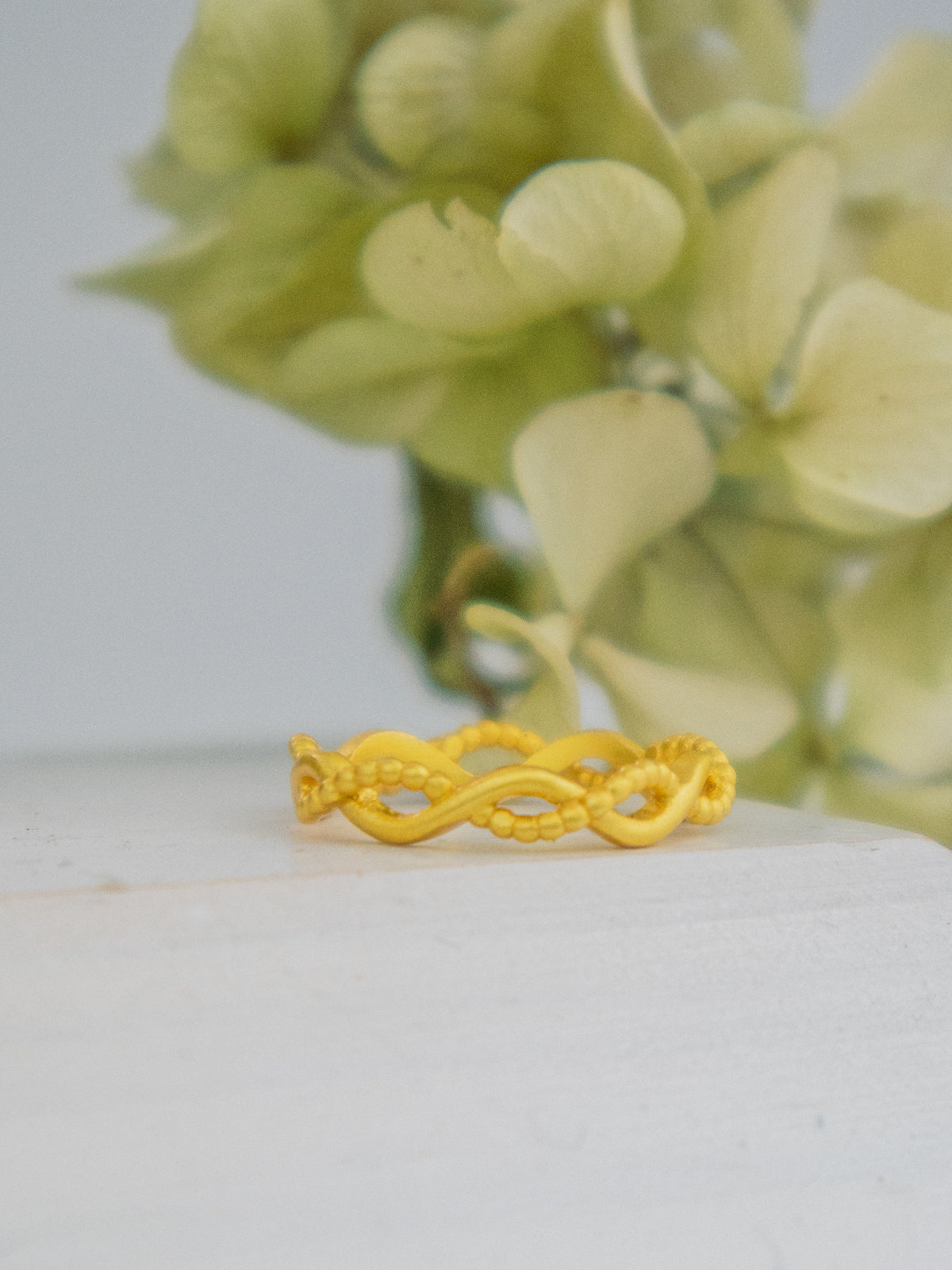 Entwined Rope Ring — Select Your Size