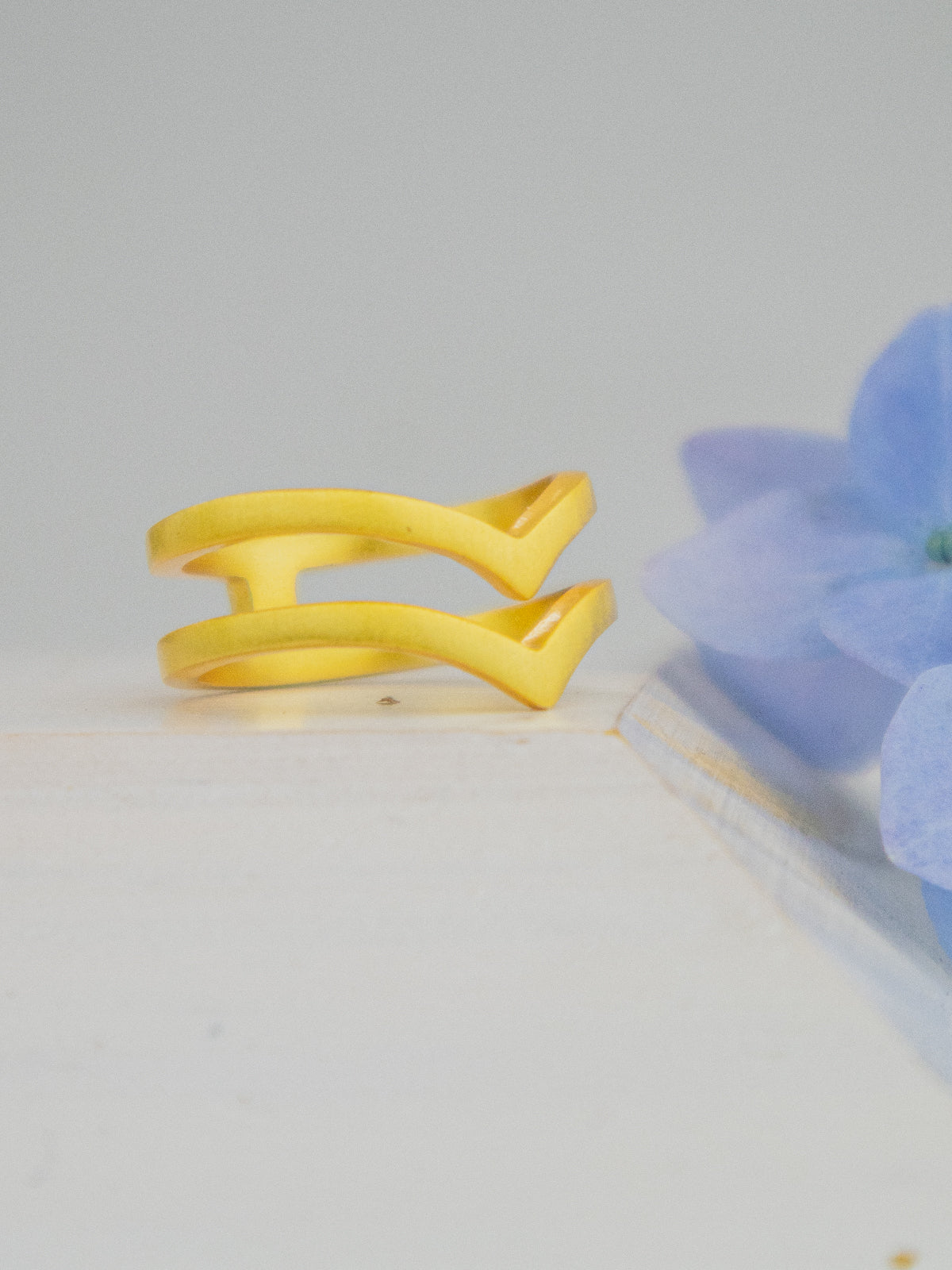Double Wave Ring — Select Your Size
