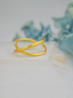 Mia Leaf Ring — Select Your Color & Size