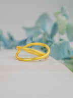 Mia Leaf Ring — Select Your Color & Size
