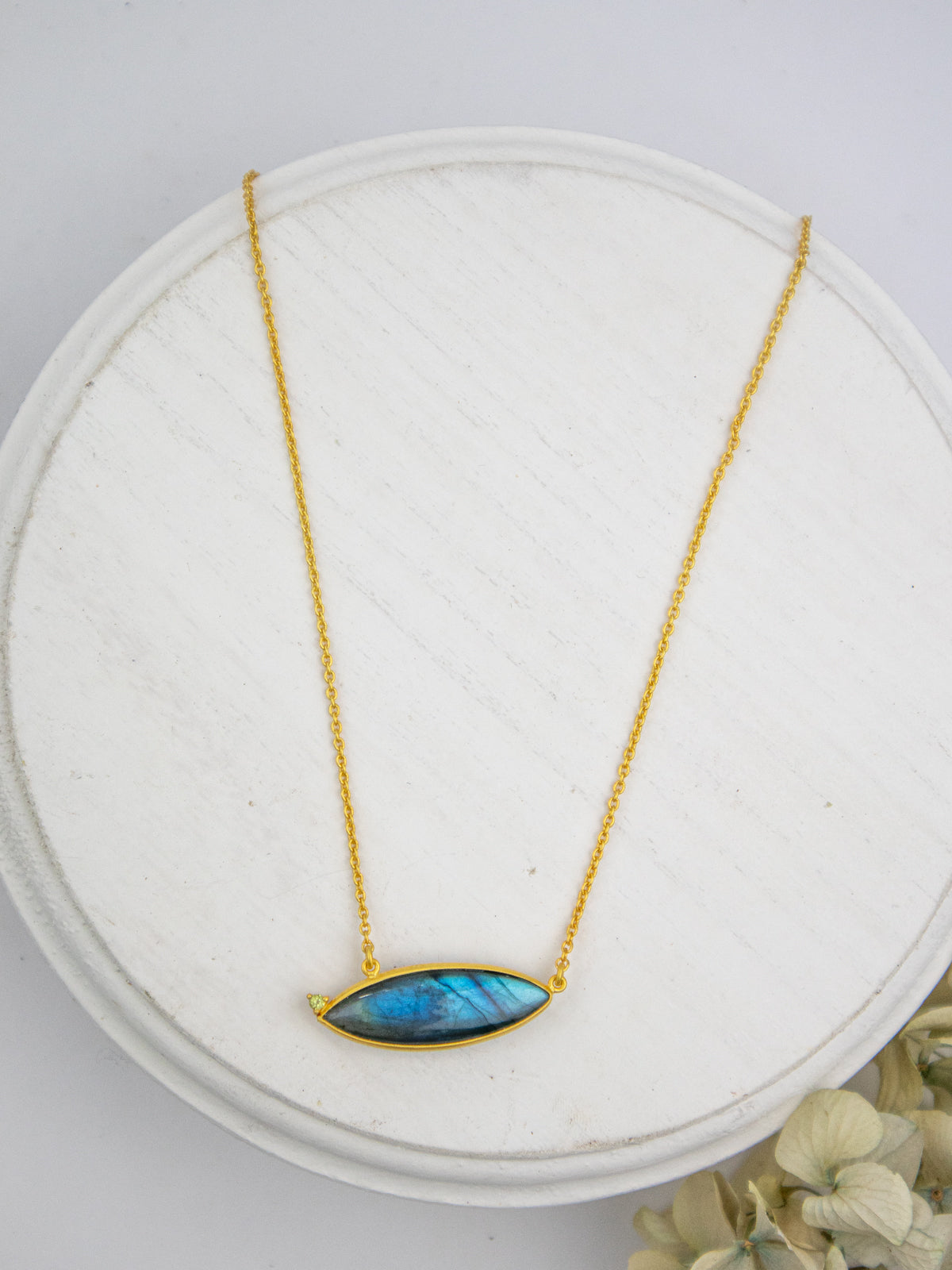 The Stella Necklace — Select Your Gemstone