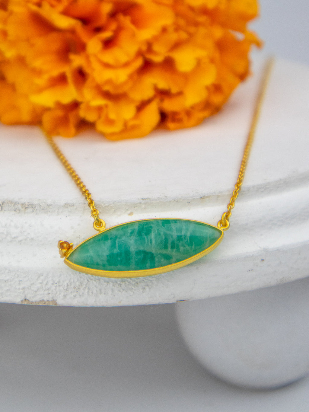 The Stella Necklace — Select Your Gemstone