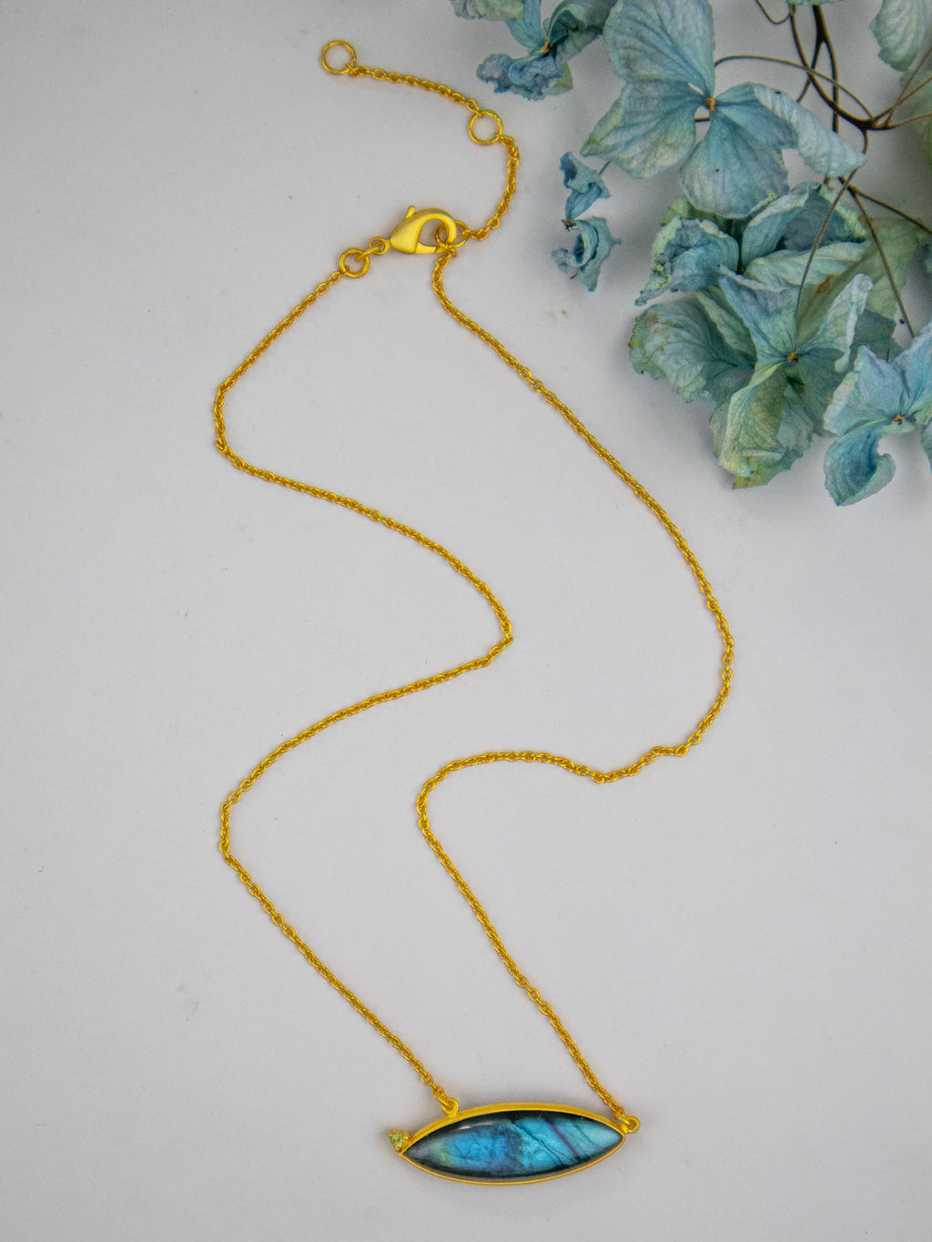 The Stella Necklace — Select Your Gemstone