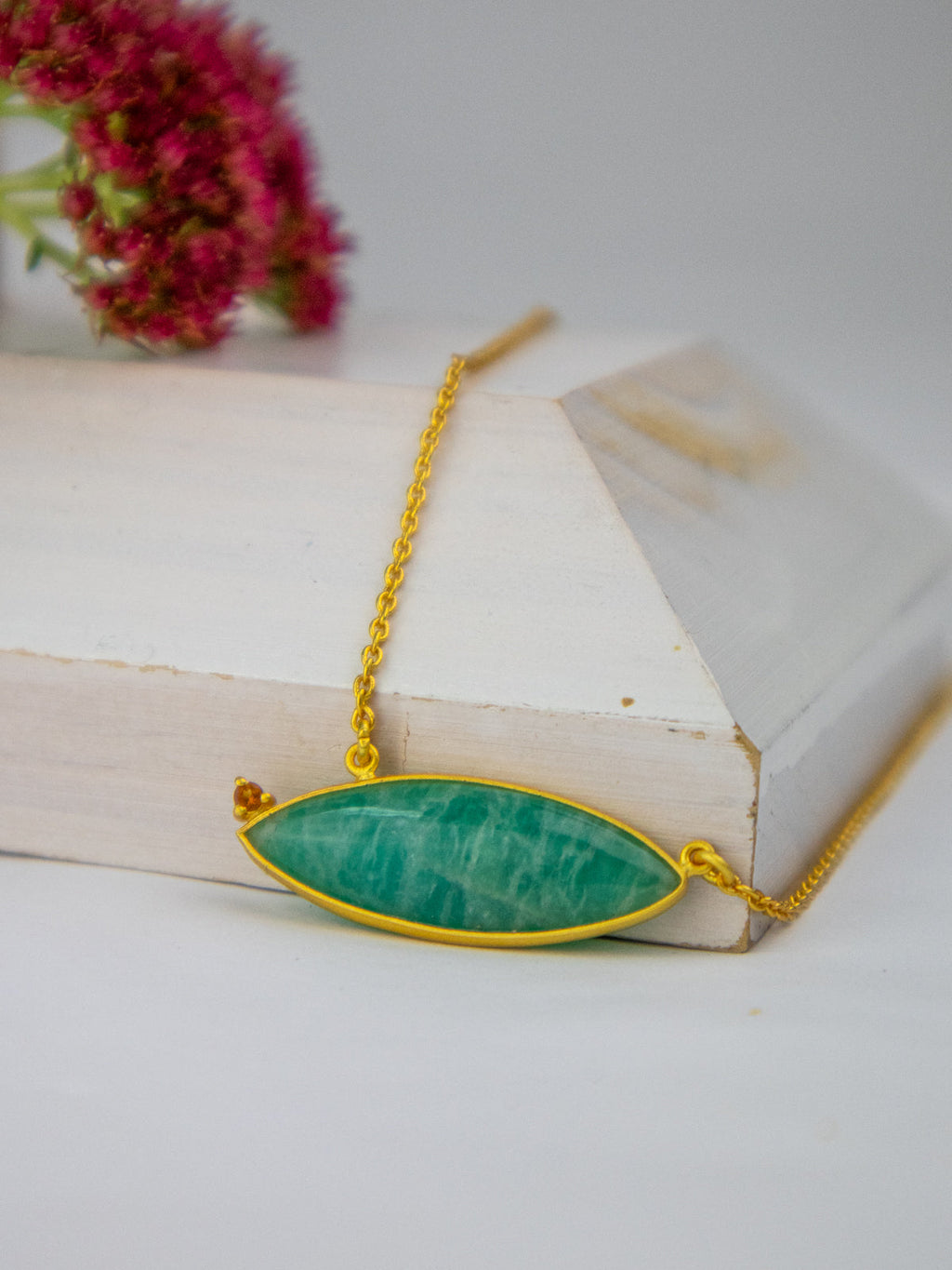 The Stella Necklace — Select Your Gemstone