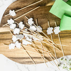Bunny Acacia Wood Cutting Board + Bunny Toothpick Set