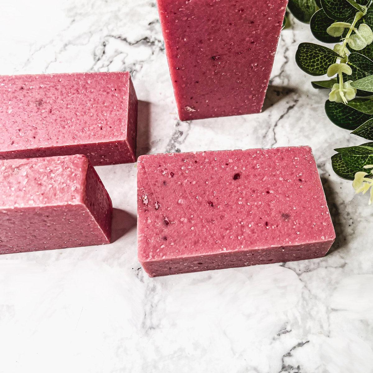 Pink Lemonade Soap Scrub Bar