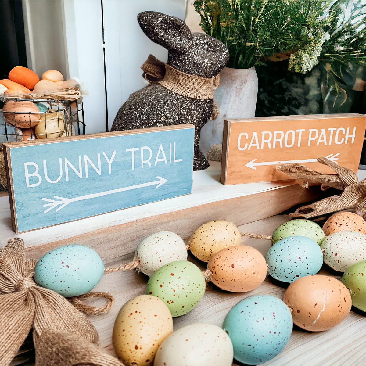 Limited Edition Bunny Trail or Carrot Patch Sign