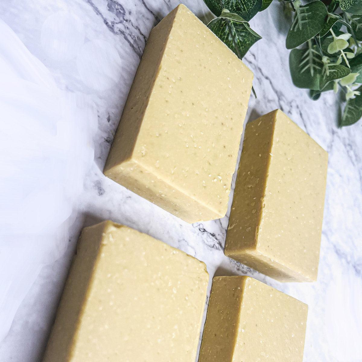 Banana Coconut Soap Scrub Bar