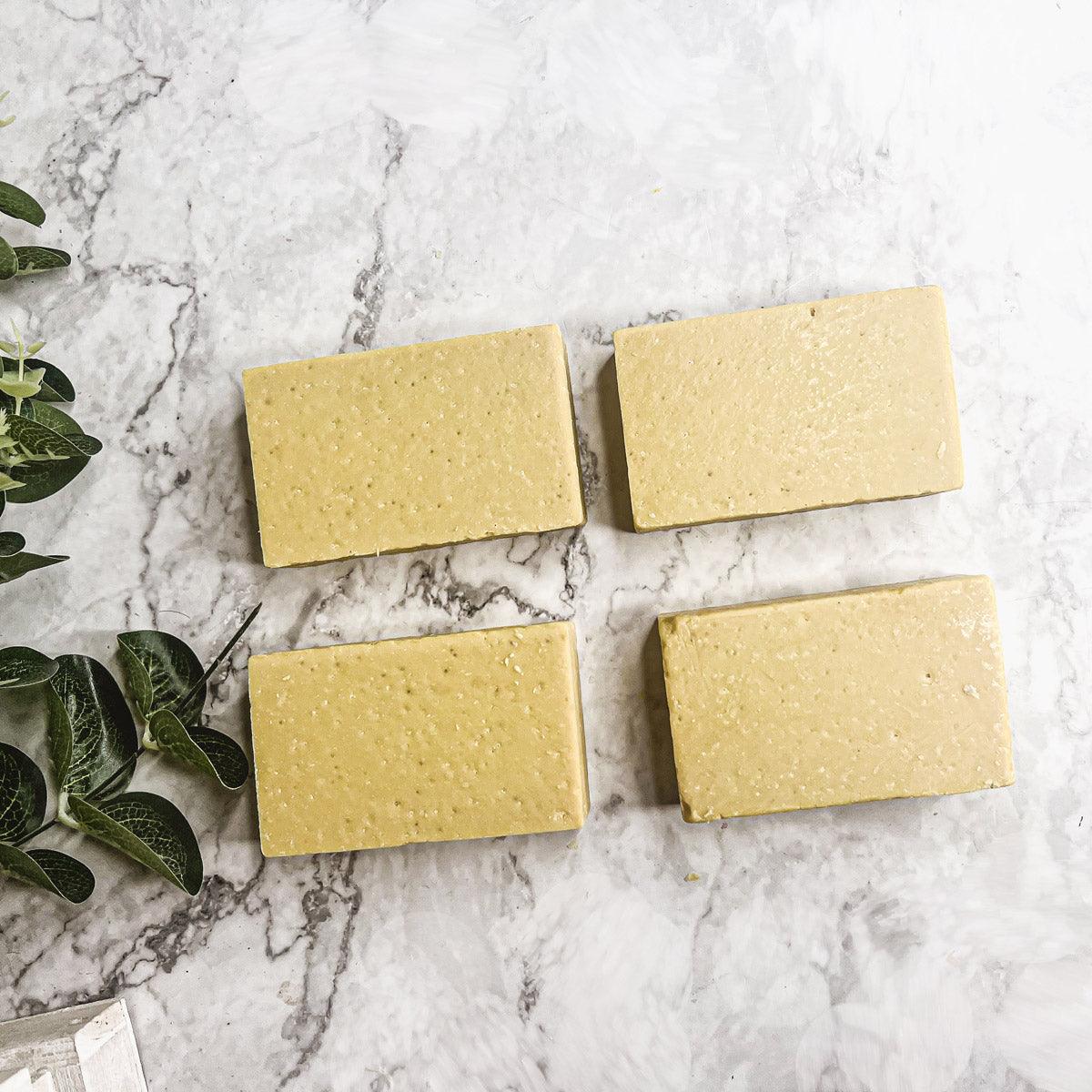 Banana Coconut Soap Scrub Bar