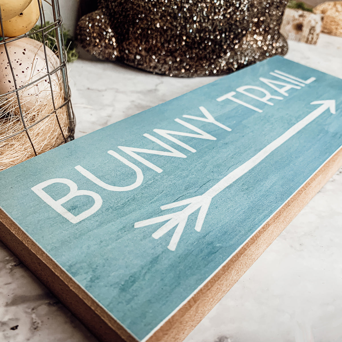 Limited Edition Bunny Trail or Carrot Patch Sign