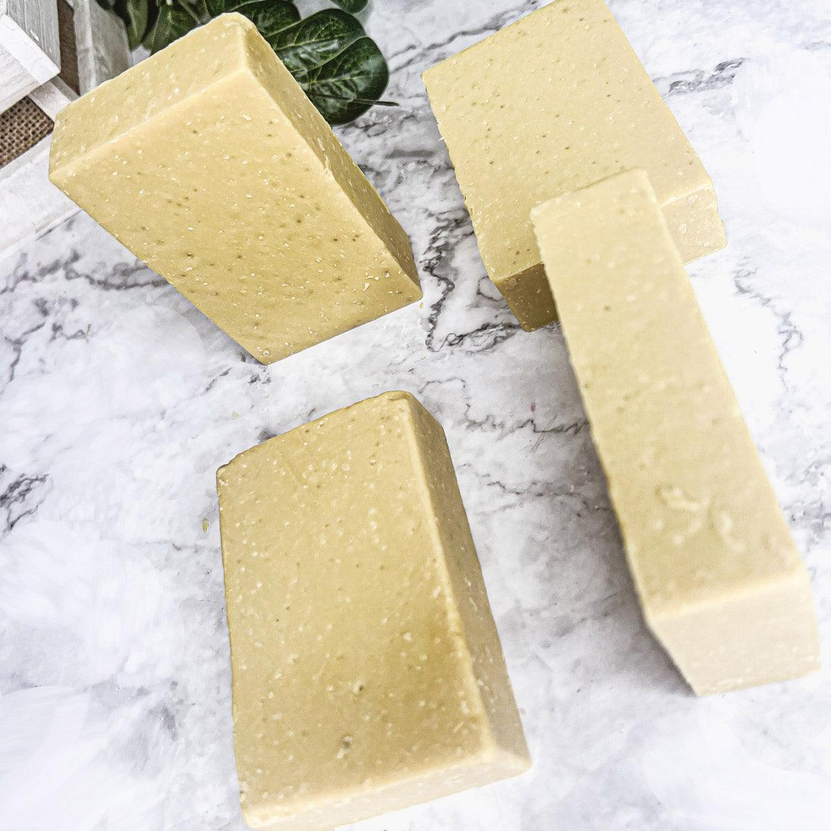 Banana Coconut Soap Scrub Bar