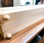 Handmade "Gather Here With Grateful Hearts" Long Box Tray