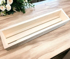 Handmade "Gather Here With Grateful Hearts" Long Box Tray