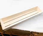 Handmade "Gather Here With Grateful Hearts" Long Box Tray