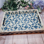 Daphne Mother of Pearl Trays — Select Your Size