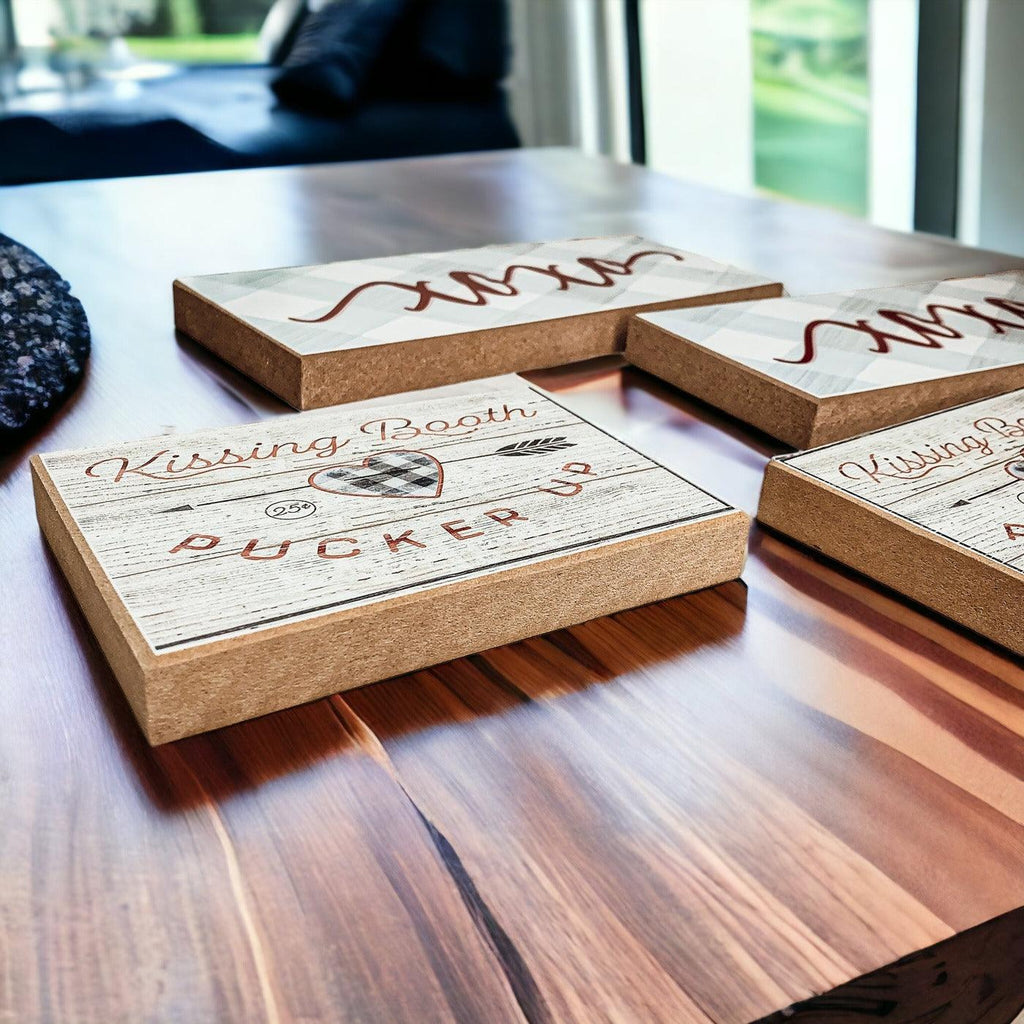 Handmade Wooden "XOXO" Sign
