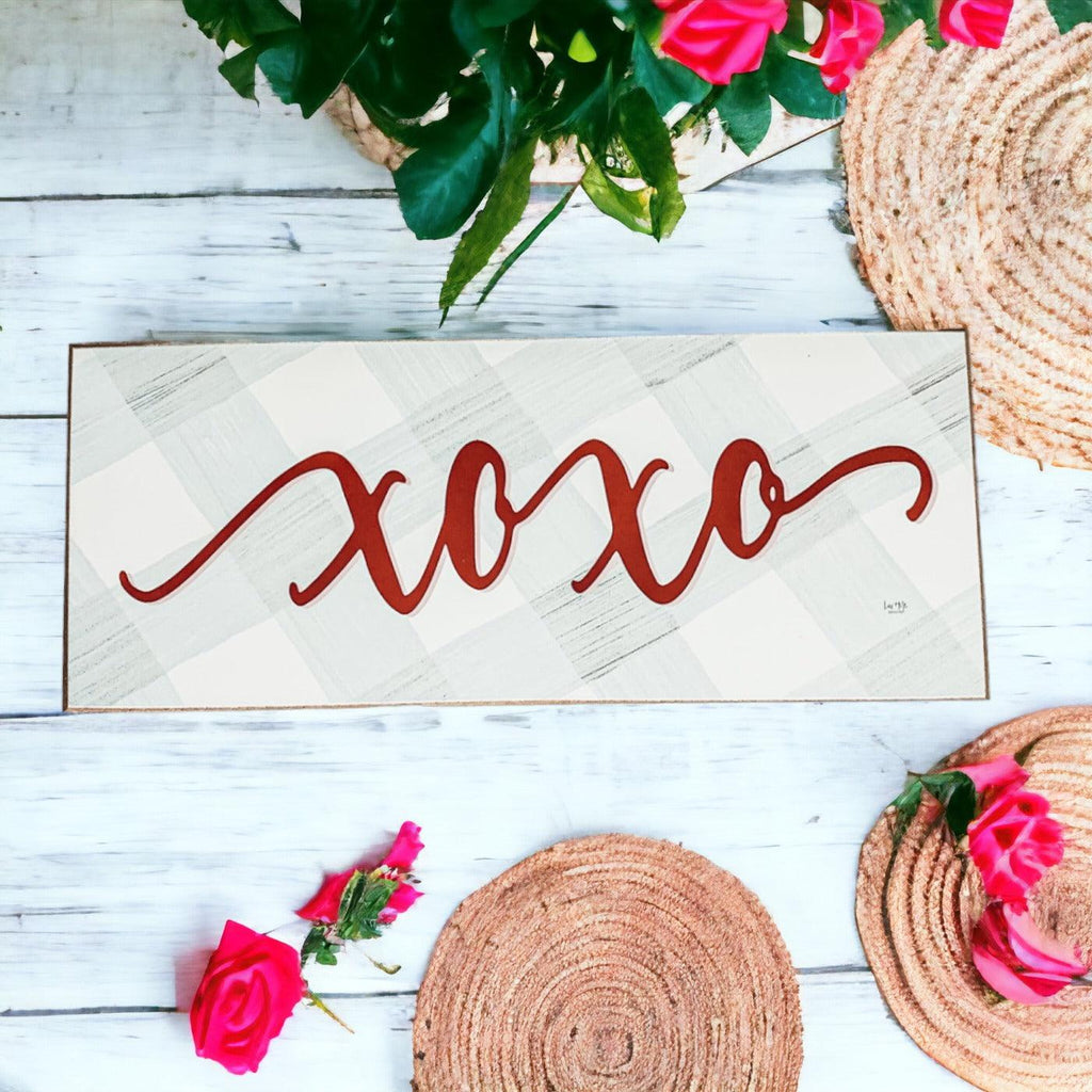 Handmade Wooden "XOXO" Sign
