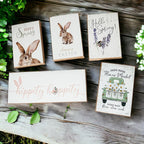 Wooden "Farm Fresh Flower Market - Picked Daily - Flowers - Stems - Seeds" Sign