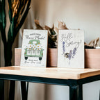Wooden "Farm Fresh Flower Market - Picked Daily - Flowers - Stems - Seeds" Sign
