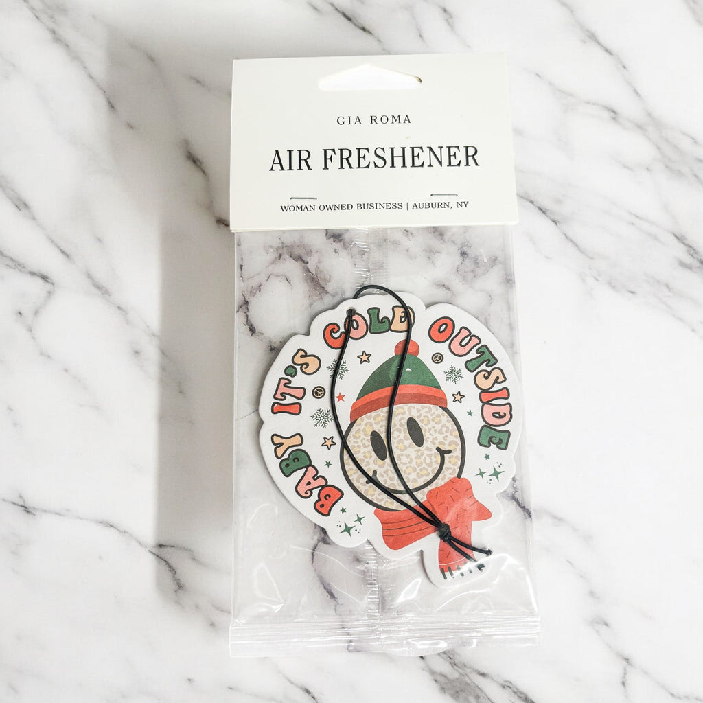 Baby It's Cold Freshie - Hanging Vehicle Air Freshener — Select Your Scent