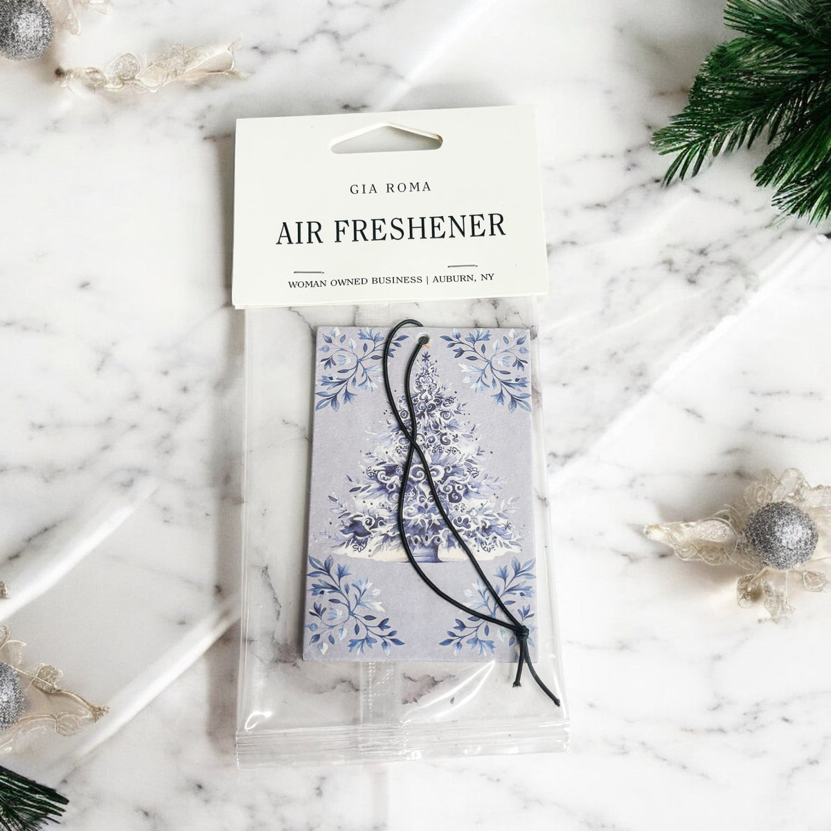Blue Tree Freshie - Hanging Vehicle Air Freshener — Select Your Scent