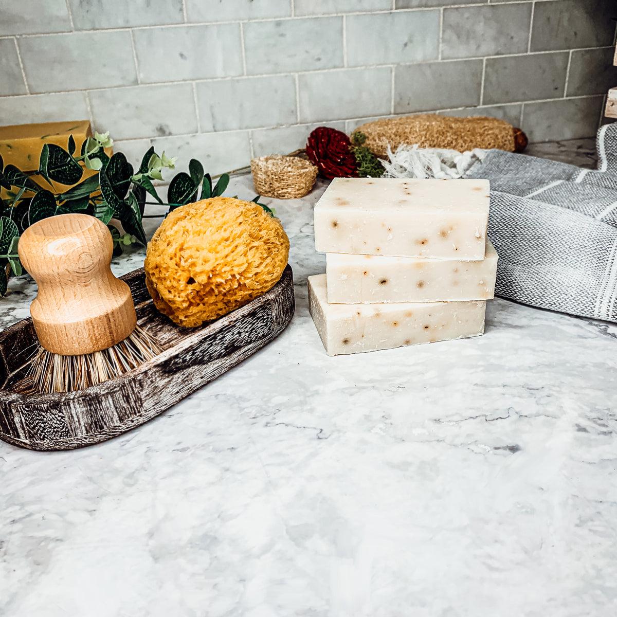 Tea Tree Grapefruit Soap Scrub Bar