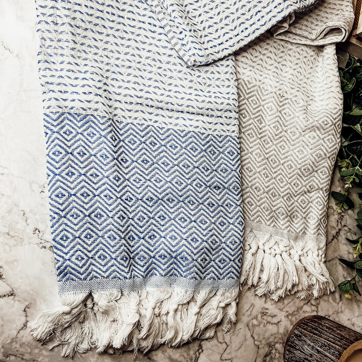 Azra XL Turkish Cotton Towel — Select Your Color