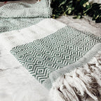 Haley Diamond XL Turkish Cotton Towel — Select Your Color