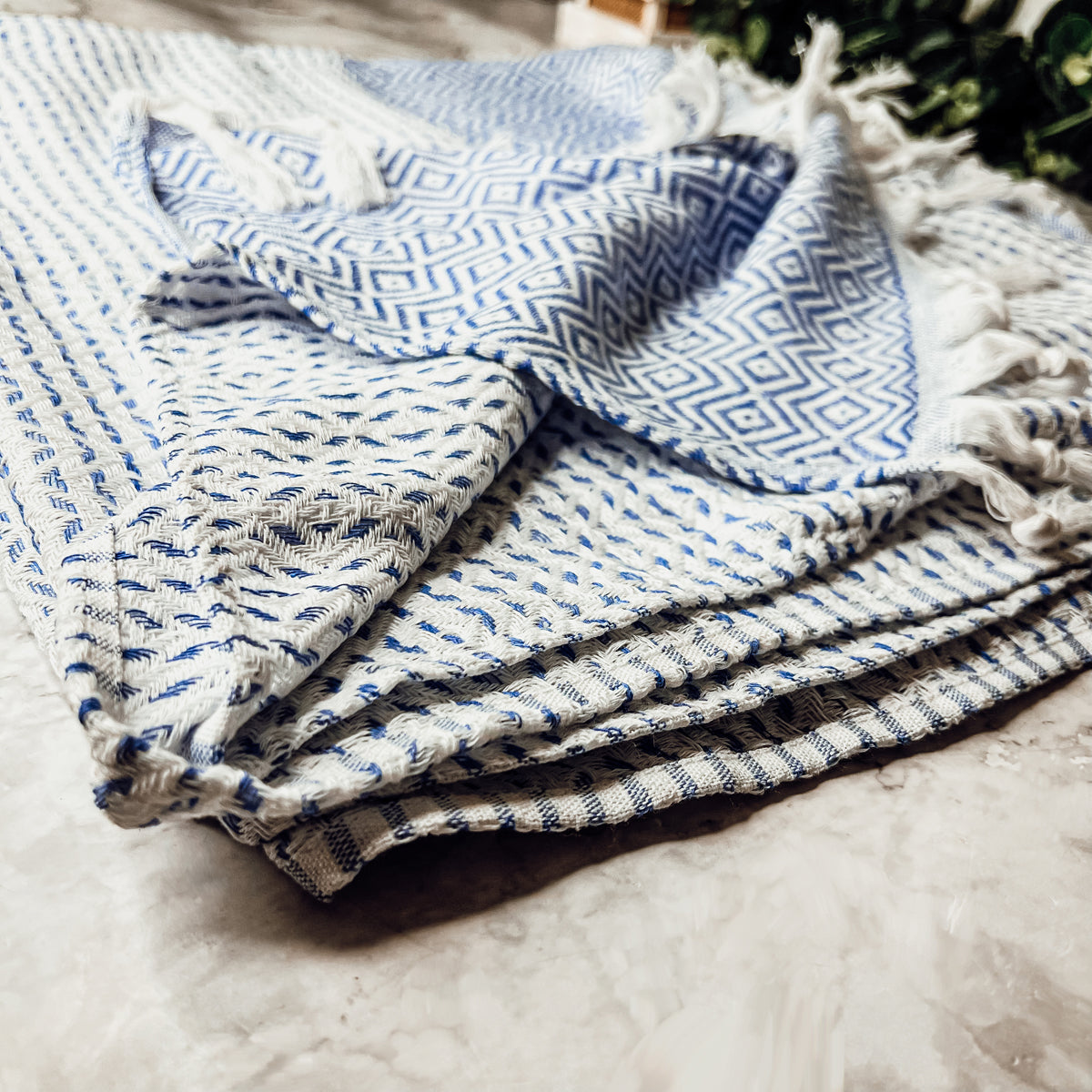 Azra XL Turkish Cotton Towel — Select Your Color
