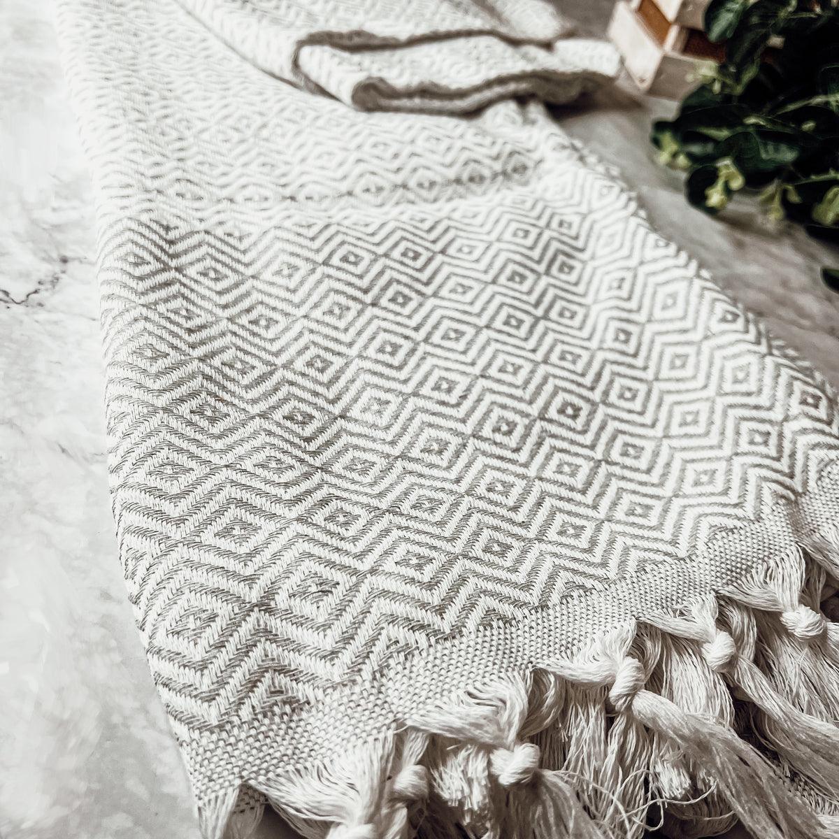 Azra XL Turkish Cotton Towel — Select Your Color