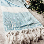 Chevron XL Turkish Cotton Towel — Select Your Color