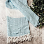 Chevron XL Turkish Cotton Towel — Select Your Color