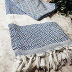 Haley Diamond XL Turkish Cotton Towel — Select Your Color