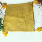 18" Square Boho Cottage Linen Decorative Throw Pillow Cases — Select Your Quantity and Color