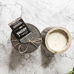 Reusable Wood Candle Vase with Candle & Lid — Select Your Scent