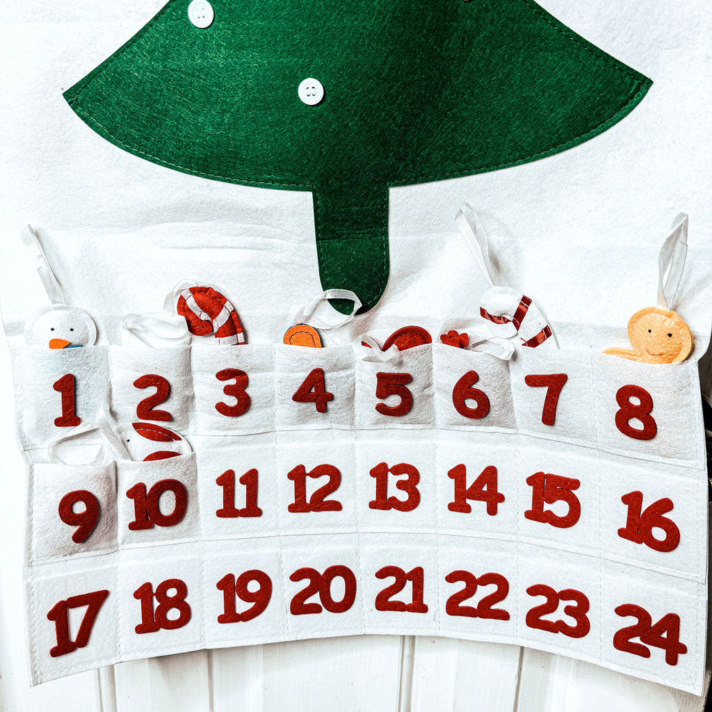 Handmade Felt Christmas Advent Calendar