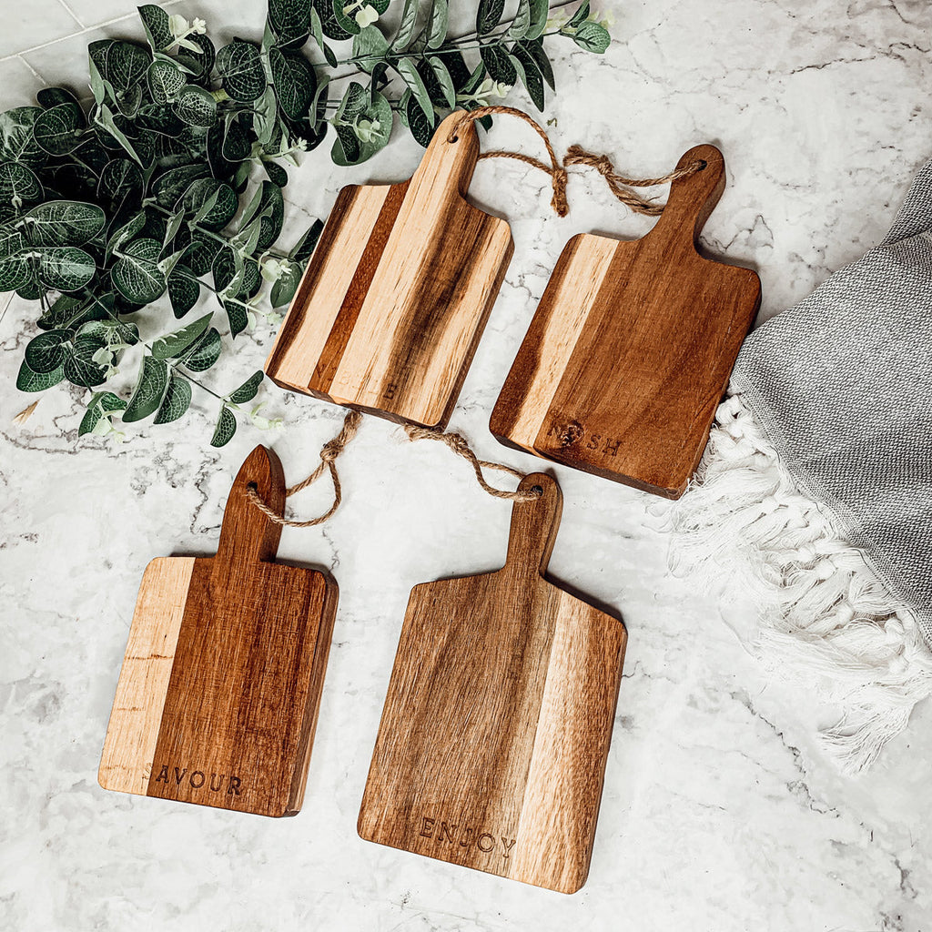 Charcuterie Boards, 8" x 4.5" — Select Your Design